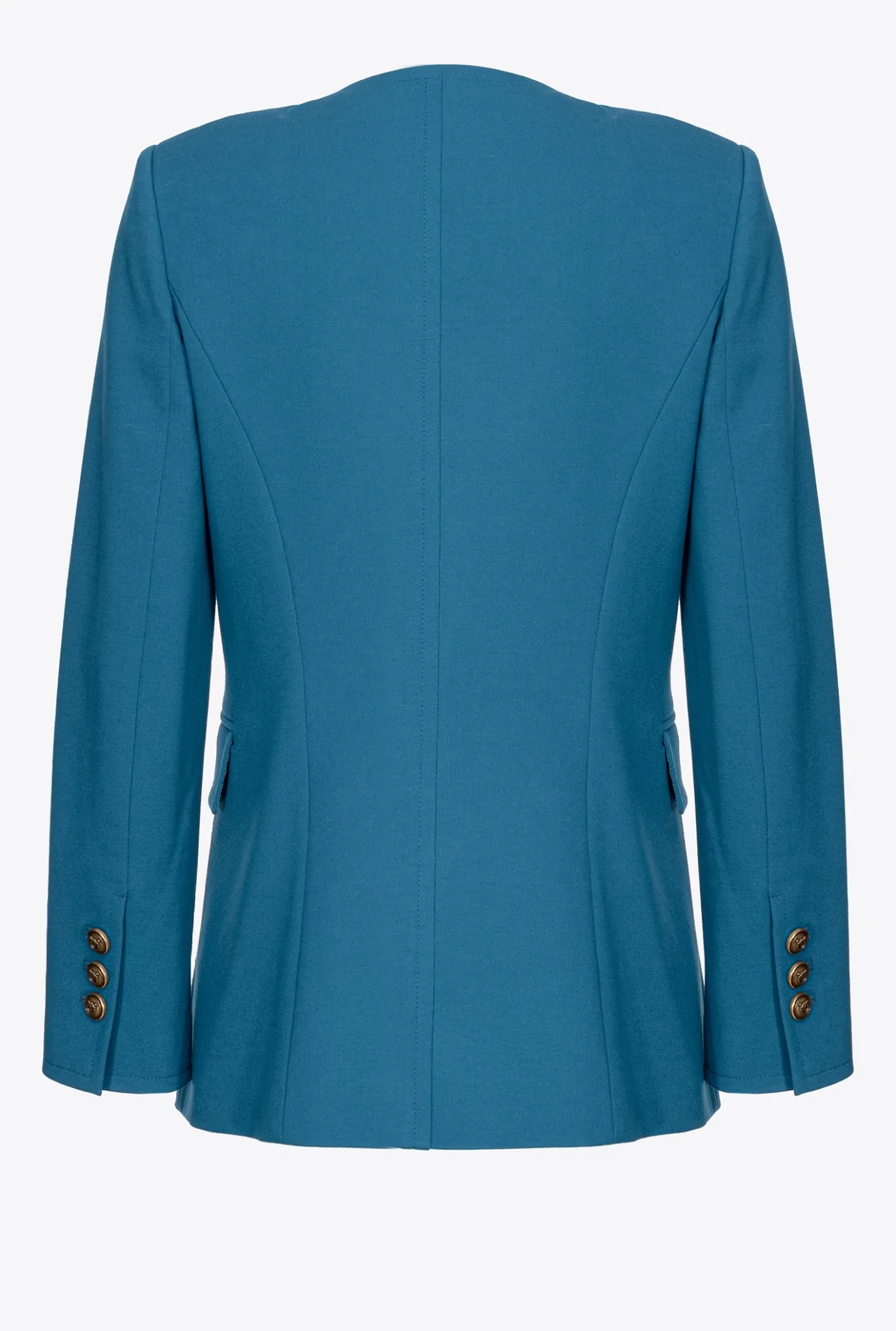 Vestes|PINKO Veste Croisee Feminine Bleu Marocain
